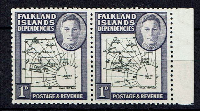 Image of Falkland Island Dependencies SG G2/G2aa UMM British Commonwealth Stamp